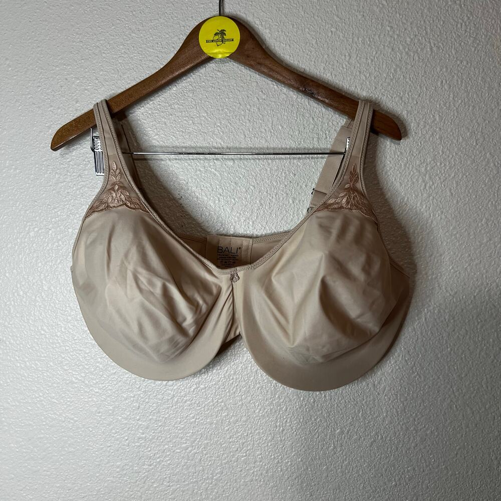 Bali 1385/ W385 Passion for Comfort underwire Minimizer bra in nude tan 42DDD